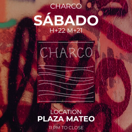 Charco en Plaza Mateo Sábado Hombres