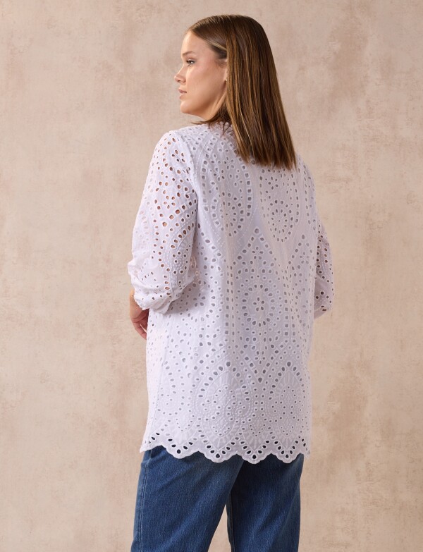 Blusa Broderie BLANCO