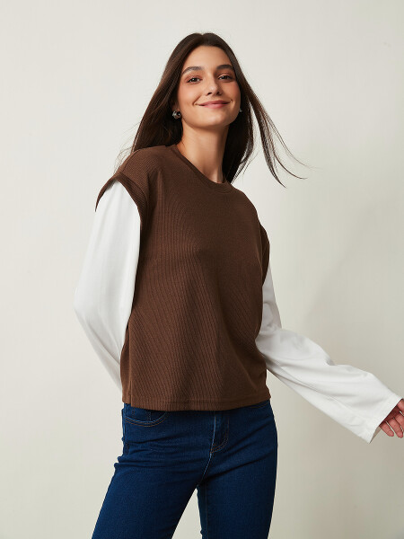 REMERA PAU CHOCOLATE