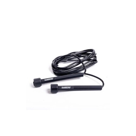CUERDA DE SALTAR RANDERS PLASTICO 2,9MTS NEGRO