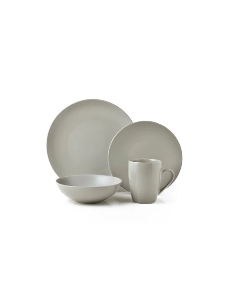 SET 16 PIEZAS STONEWARE D27-21-18/410ML MONO SLATE THOMSON SET 16 PIEZAS STONEWARE D27-21-18/410ML MONO SLATE THOMSON