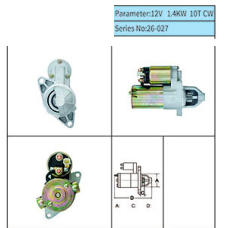 ARRANQUE CHERY KARRY YOYO - ARRANQUE CHERY KARRY YOYO -