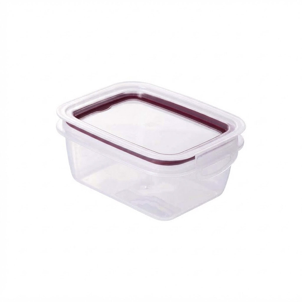 Recipiente Rectangular Dos Broches de 550 ml - BORDO 