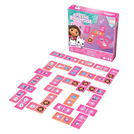 Juegos Gabby Dollhouse - Dominó Juegos Gabby Dollhouse - Dominó
