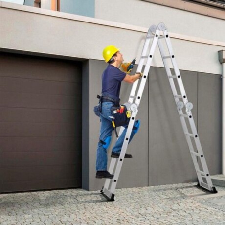 Escalera Andamio Lumax 12 Escalones SIN CHAPONES Escalera Andamio Lumax 12 Escalones SIN CHAPONES