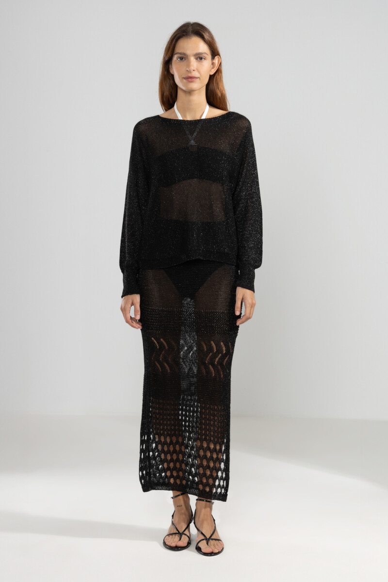 LU SKIRT Black