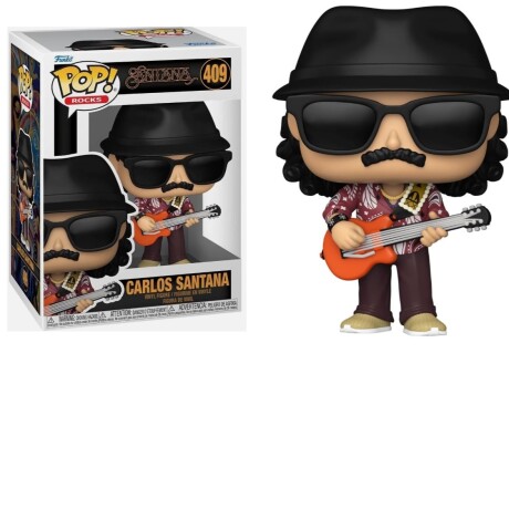 Funko POP! Rocks: Carlos Santana N° 409 001