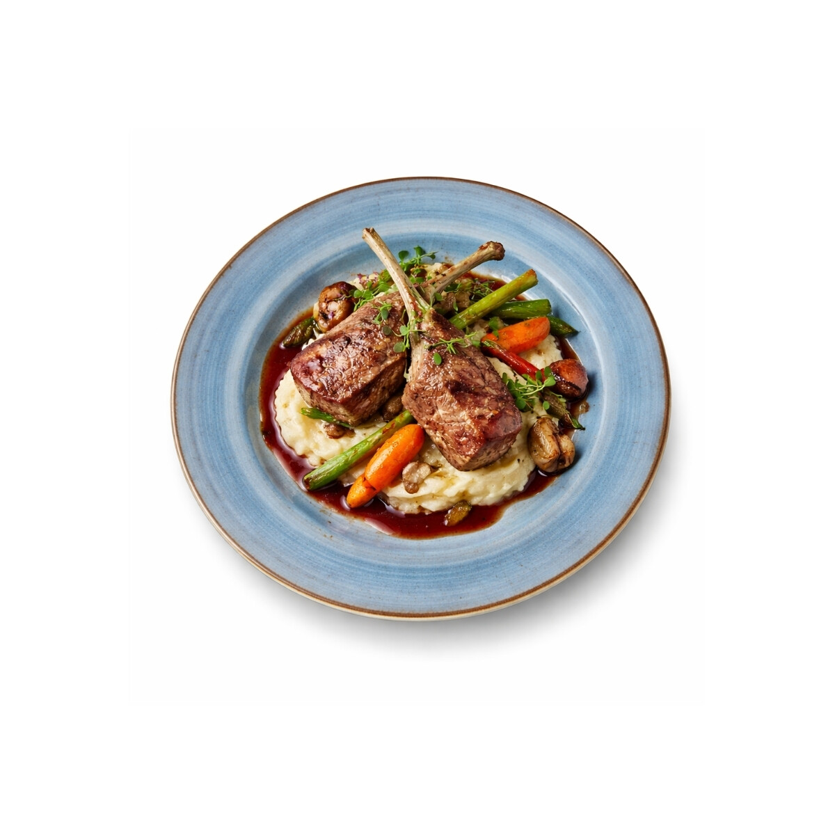 Plato Llano de Porcelana Artisan 27.5 cm 