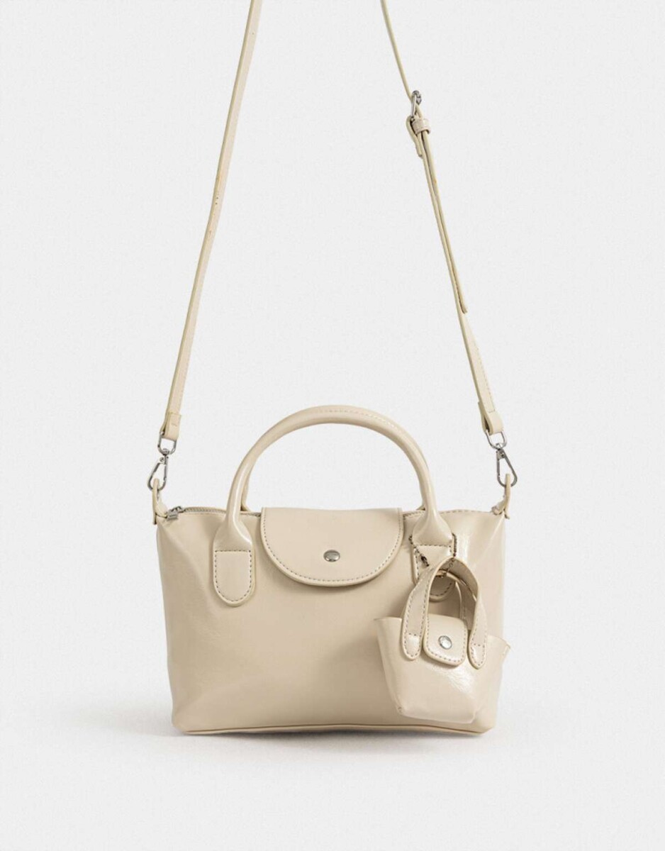 Cartera Cartera City - Blanco Crudo 