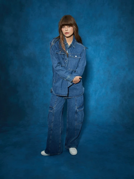 SOBRECAMISA LEIDEN AZUL