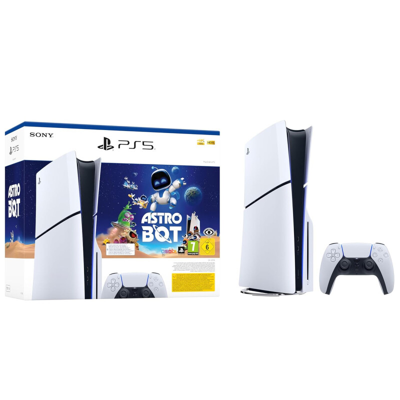 Consola PS5 PlayStation 5 Standard Slim Sony AstroBot y GT7 Consola PS5 PlayStation 5 Standard Slim Sony AstroBot y GT7