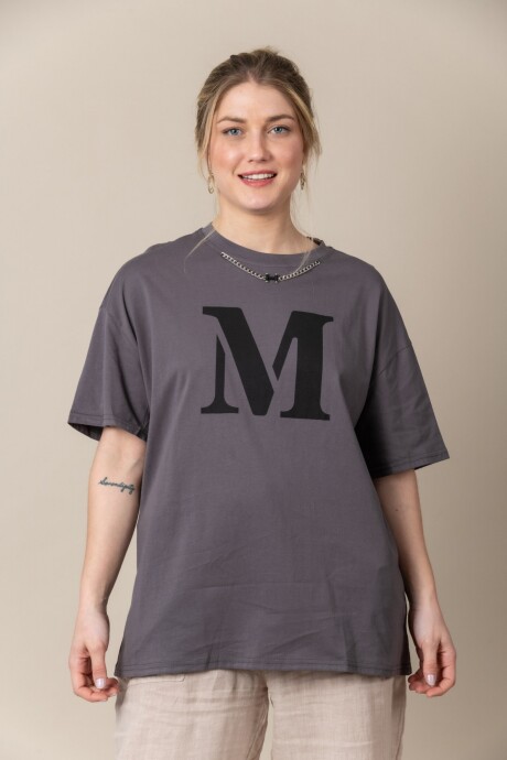 REMERA DIMAI Gris