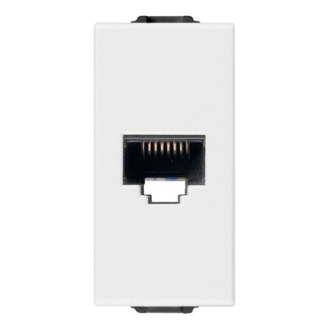 MODULO TOMA P/RED RJ45 Netsafe cat5e BLANCO NEVE UP MODULO TOMA P/RED RJ45 Netsafe cat5e BLANCO NEVE UP