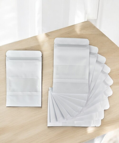 Pack x 200 - bolsas c/visor 18x26 cm. BLANCO