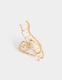 Broche Metallic Broche Metálico Wavy Dorado - Dorado
