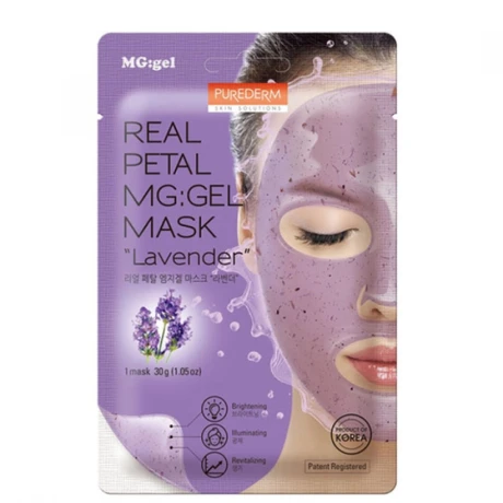 Real Petal Mg:Gel Mask øLavanderø Real Petal Mg:Gel Mask øLavanderø