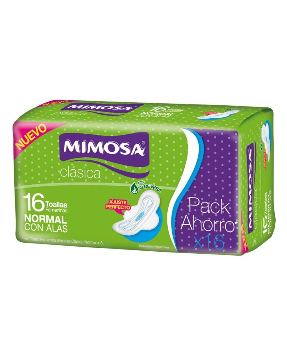 Mimosa Toallas Clásicas x16 