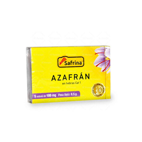 Azafran en Hebras Artesano Triselecta 5 Sobres 0.5 Grs