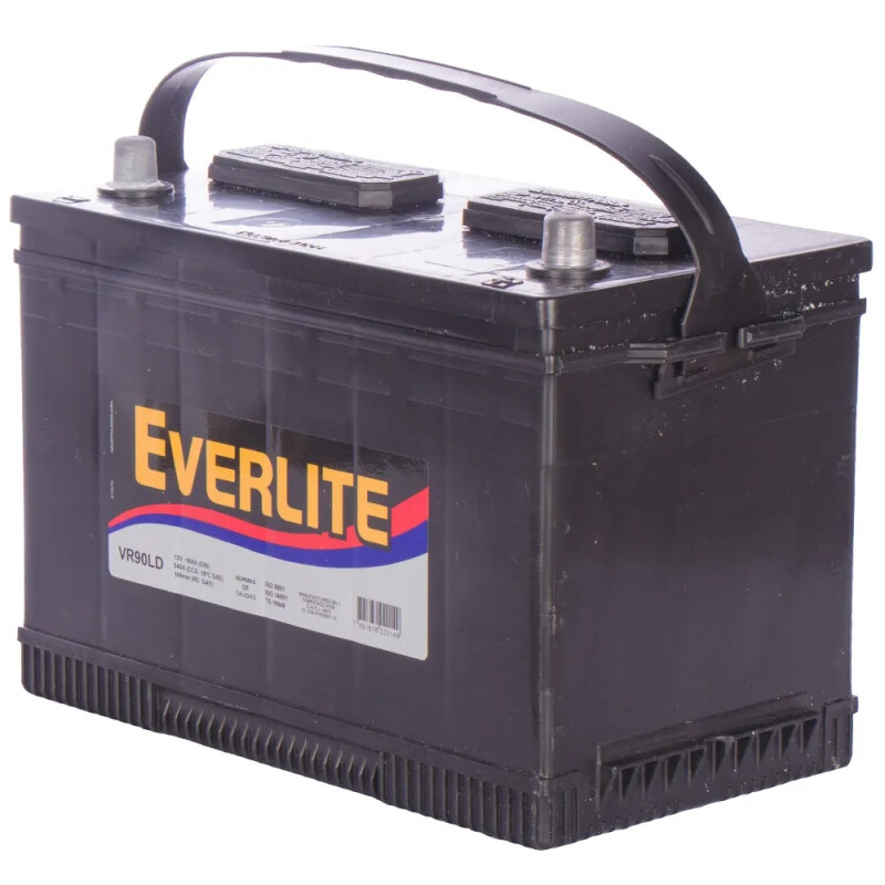 Bateria Everlite 90 AMP Lado Izquierdo Bateria Everlite 90 AMP Lado Izquierdo