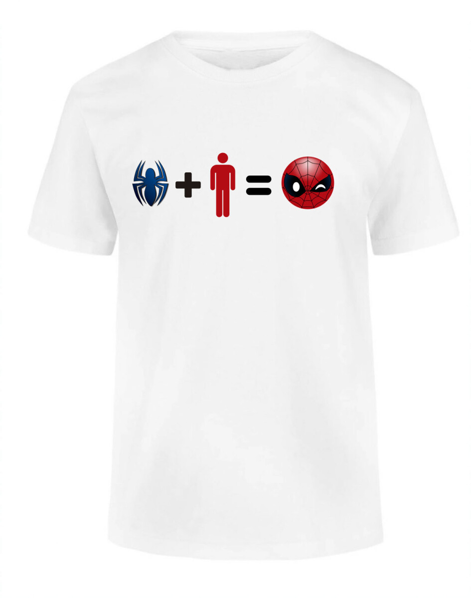 Camiseta Marvel niño - Spider+emoji 
