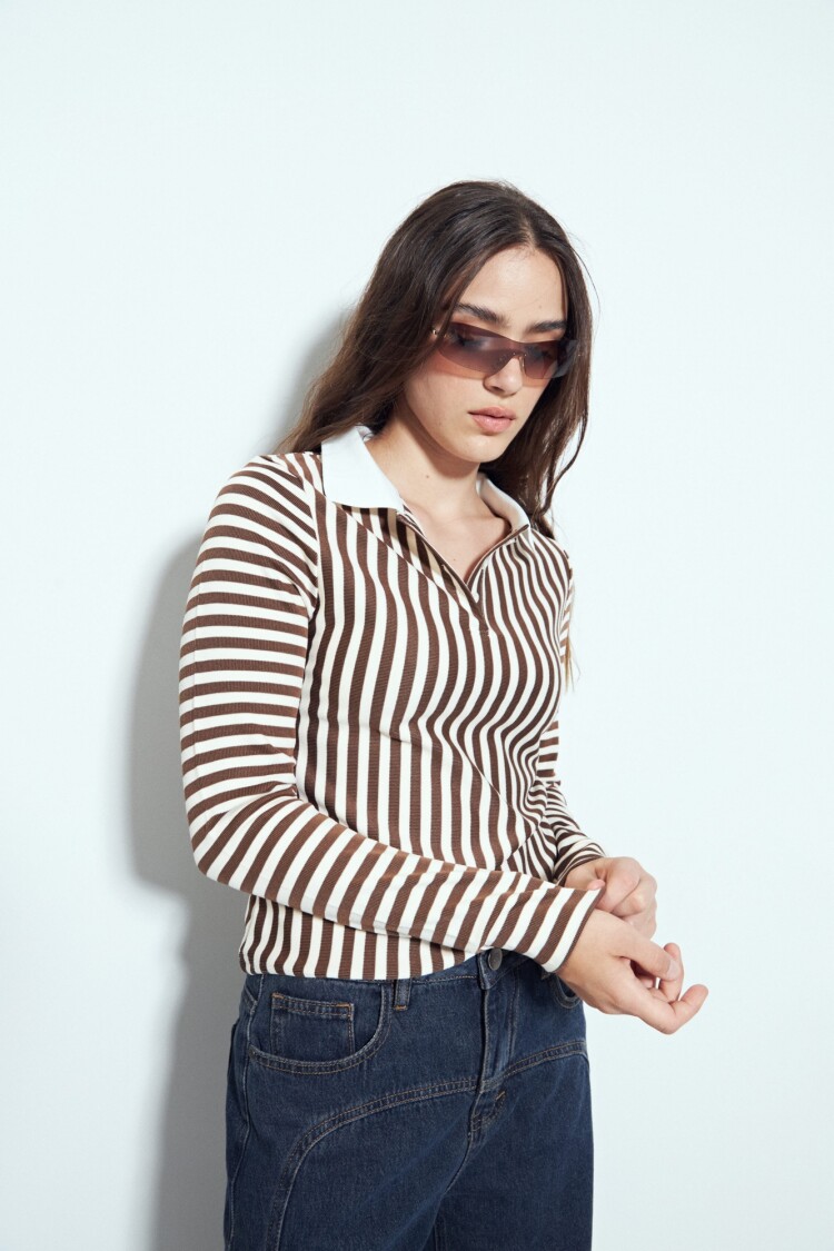 REMERA RUFINA Chocolate