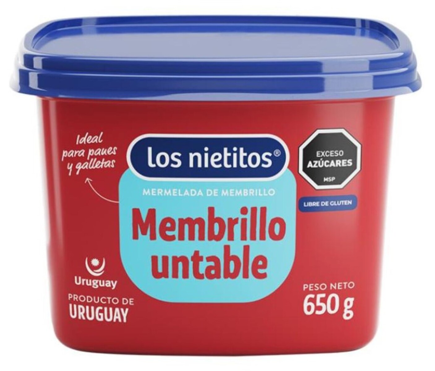 DULCE LOS NIETITOS UNTABLE 650G MEMBRILLO 