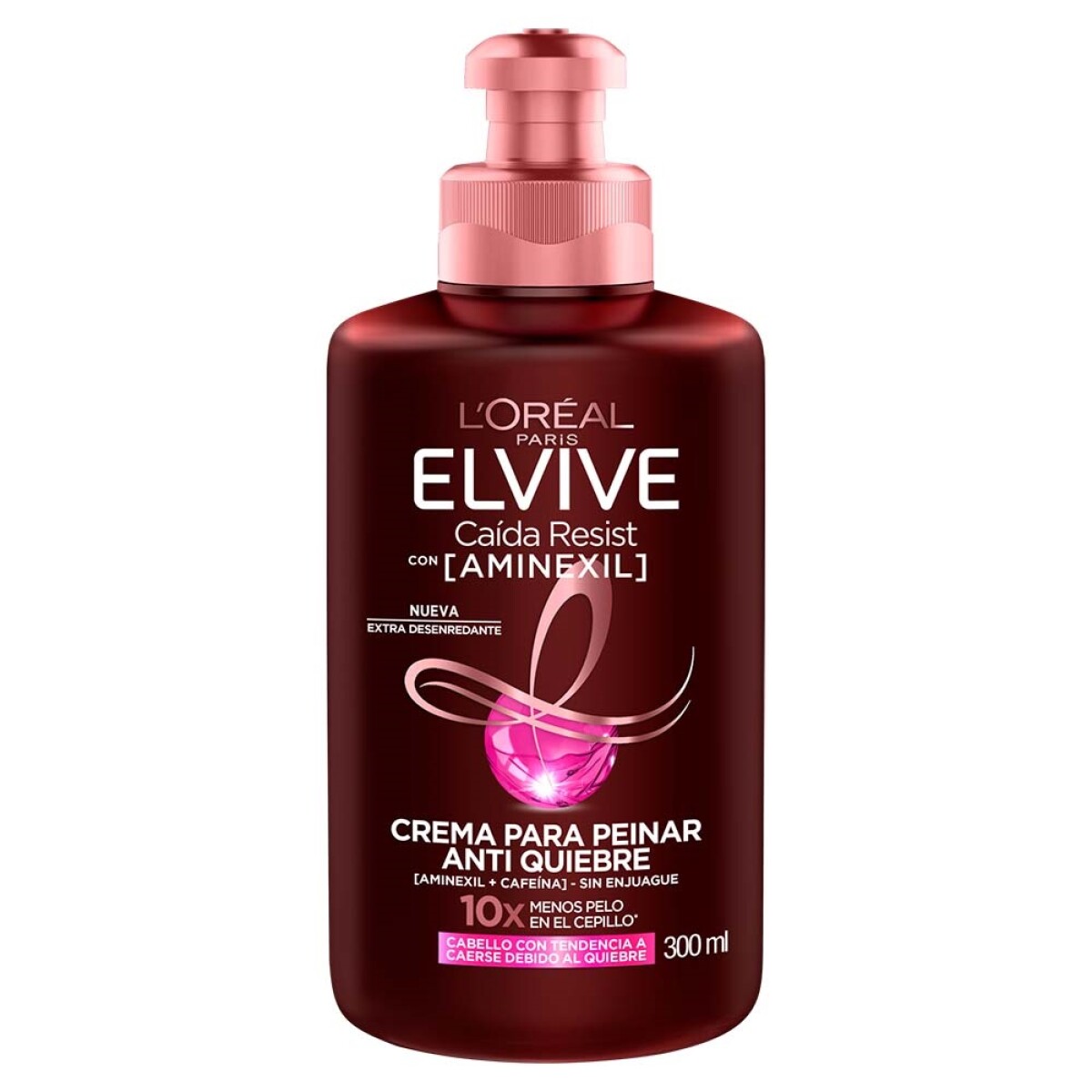 Crema De Peinar Elvive Caída Resist Anti-hair Fall Leaveln 300grs. 