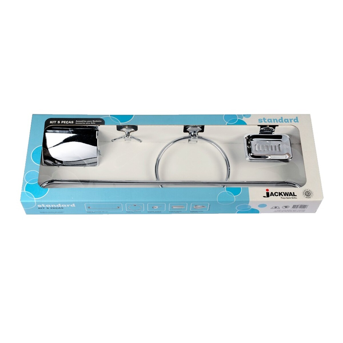 Kit 5 piezas para Baño Jackwall 