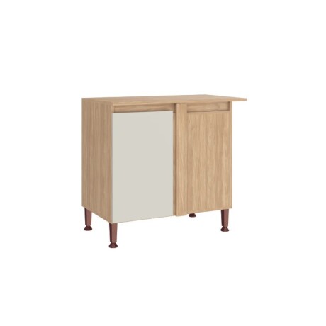BALCÓN ESQUINERO REBECA 1 PUERTA 95 X 88 X 52 MIEL/OFF WH BALCÓN ESQUINERO REBECA 1 PUERTA 95 X 88 X 52 MIEL/OFF WH