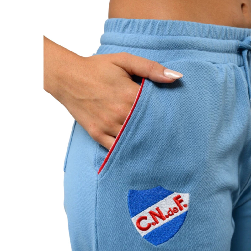 Pantalón Umbro AURA Mujer NU340352 Celeste-blanco