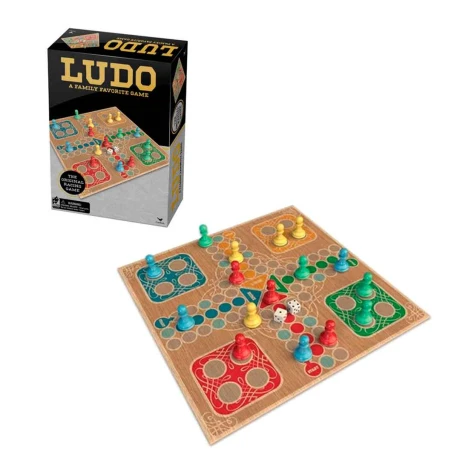 Juego de mesa Clásico Black Gold Ludo 001