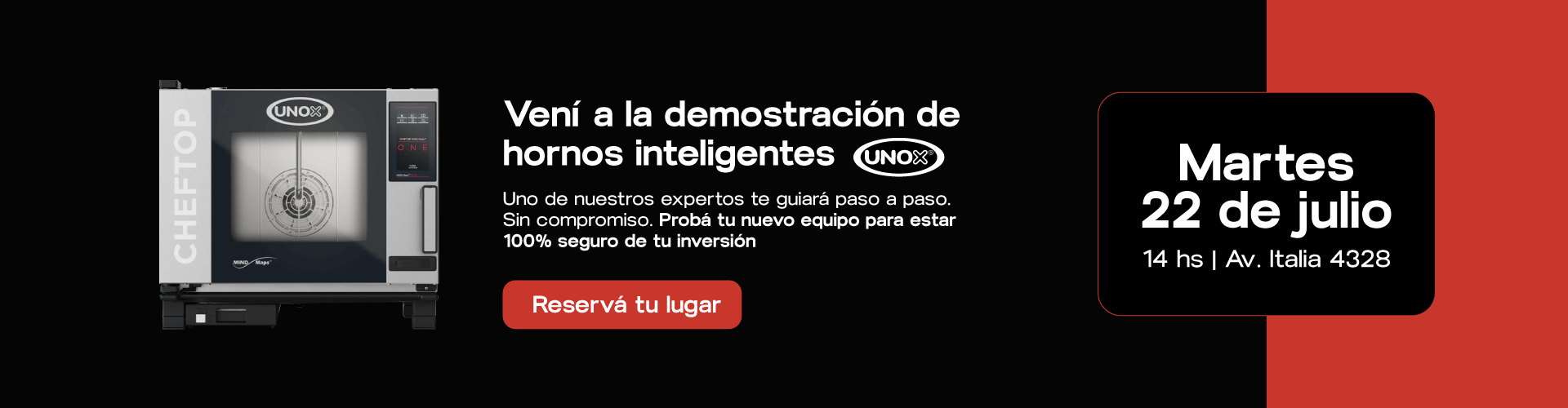 Demo Unox 22 julio