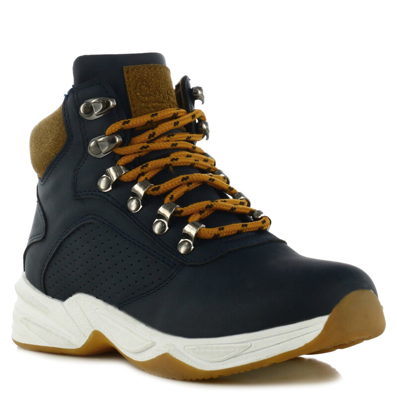 Botas de Niño Croco Kids LUSI acordonada Azul Marino