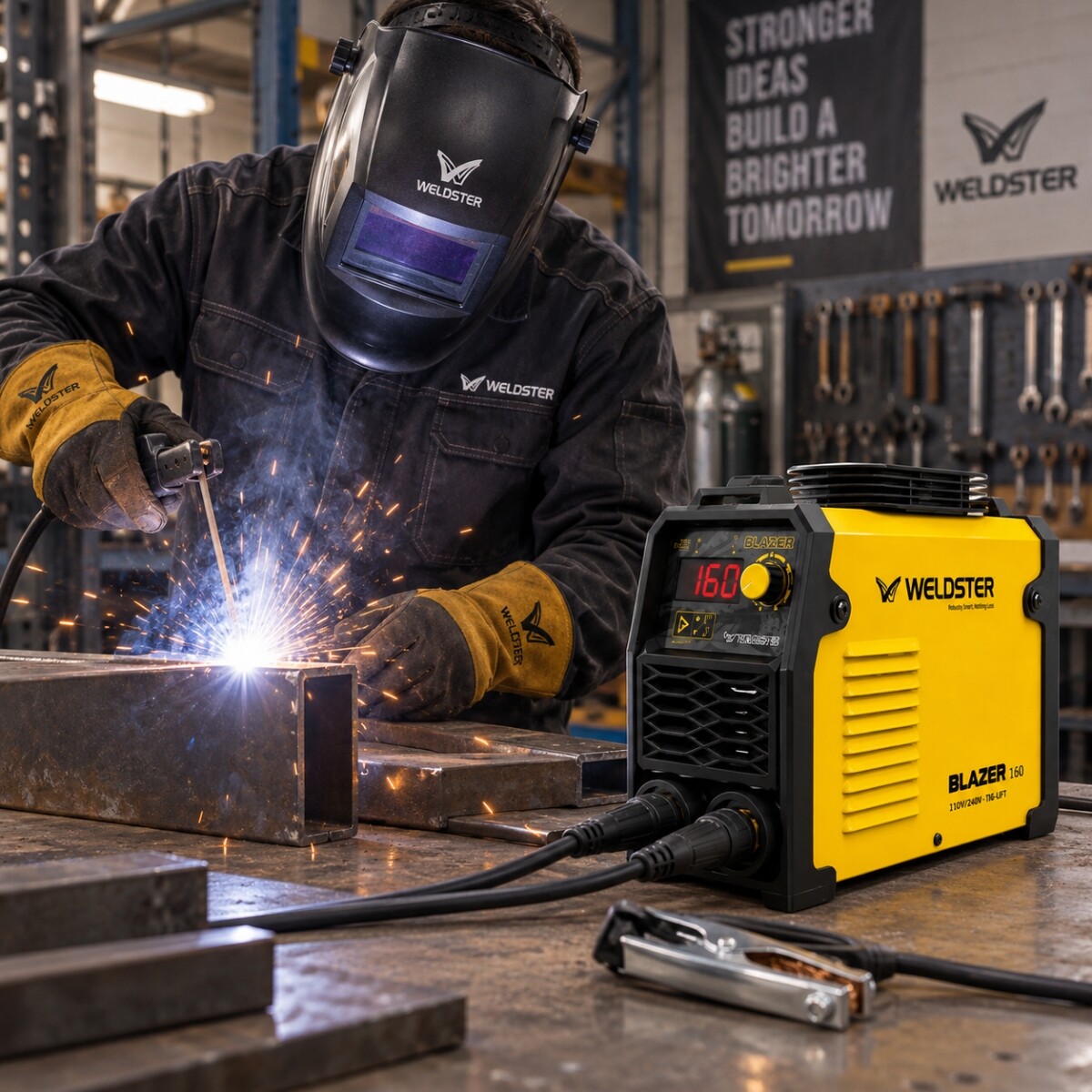 Soldadora Inverter MMA/TIG Lift 160A Blaze R Weldster Soldadora Inverter Mma/tig Lift 160a Blaze R Weldster