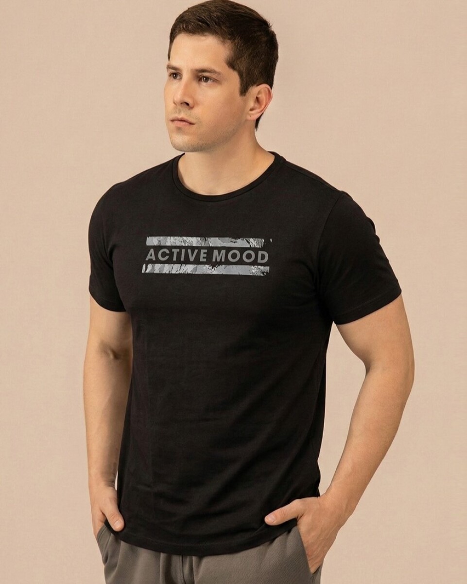 Remera con Serigrafía. 