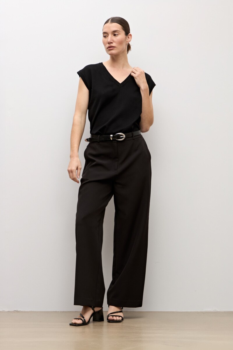 Pantalón sastrero - negro 