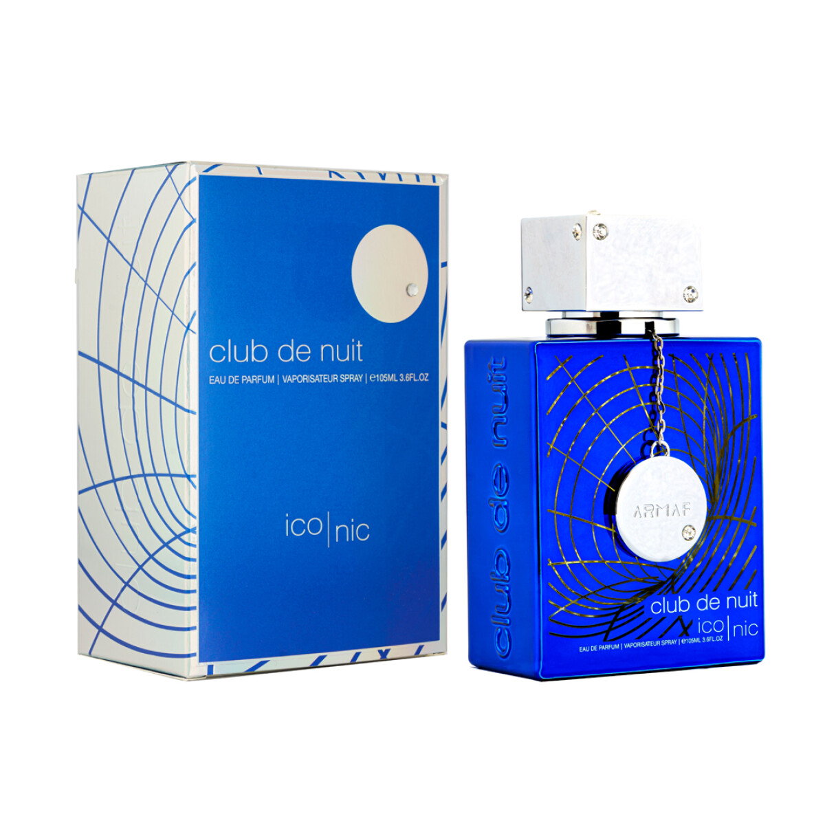 Club de nuit Iconic 100mL by Armaf - AZUL-METALICO 