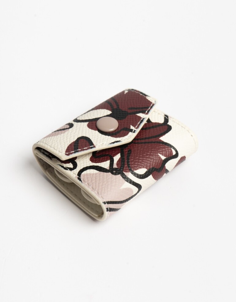 Porta Cosméticos Mini Organizador De Bijou - Estampado Flores