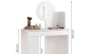 Tocador Espejo Led - Aurea Blanco