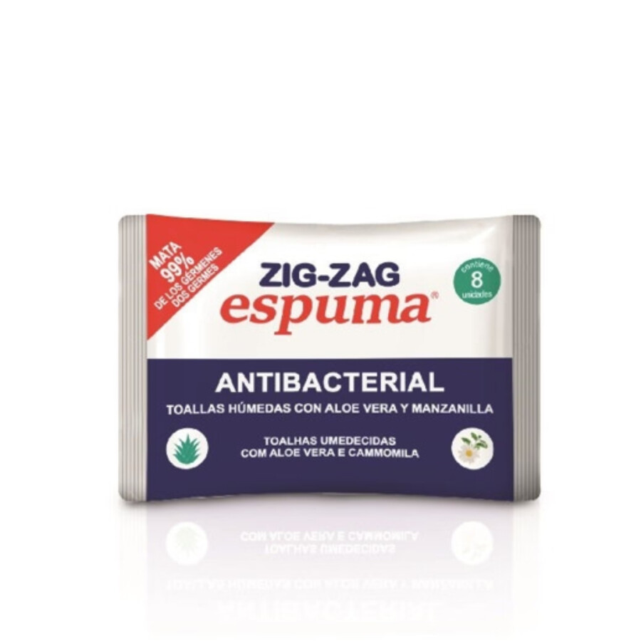 Toallitas Húmedas Antibacterianas – Zig-Zag Toallitas Húmedas Antibacterianas – Zig-Zag