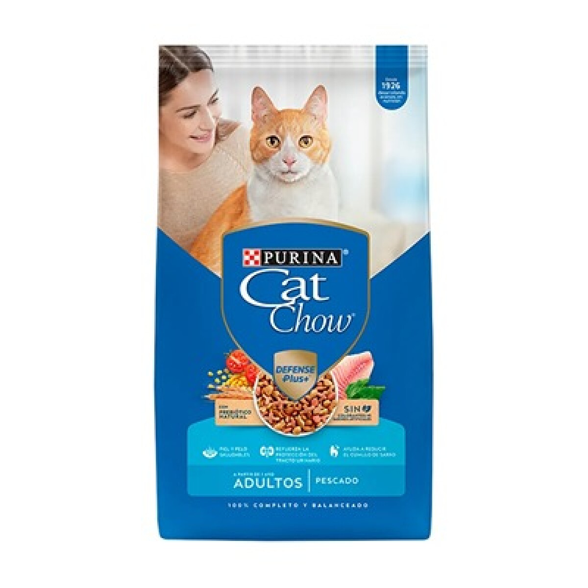 CAT CHOW ADULTOS PESCADO POLLO 3 KG. - Unica 