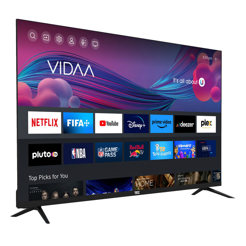 TELEVISOR TEC, 50" LED 4K, FLAT SMART,3840X2160 001
