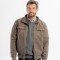 Campera suede Milan gris