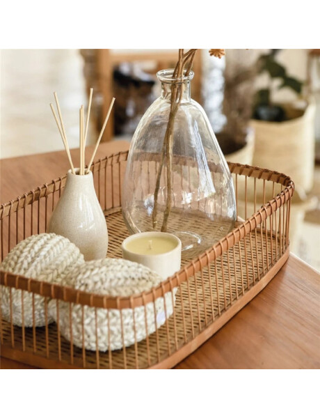 CESTO RECTANGULAR 45x30xH10CMS BAMBU CESTO RECTANGULAR 45x30xH10CMS BAMBU