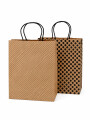 BOLSA PAPEL KRAFT SET X 2 NEGRO