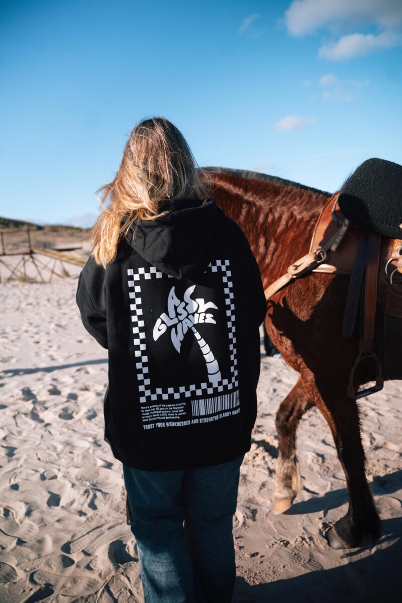 Hoodie Explorer / Negro 