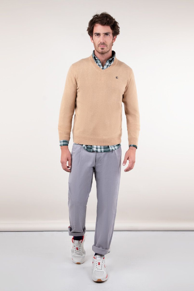 Jersey Cashemere El Ganso Camel