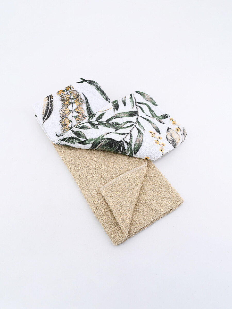 REPASADOR SET X2 - MARRON 