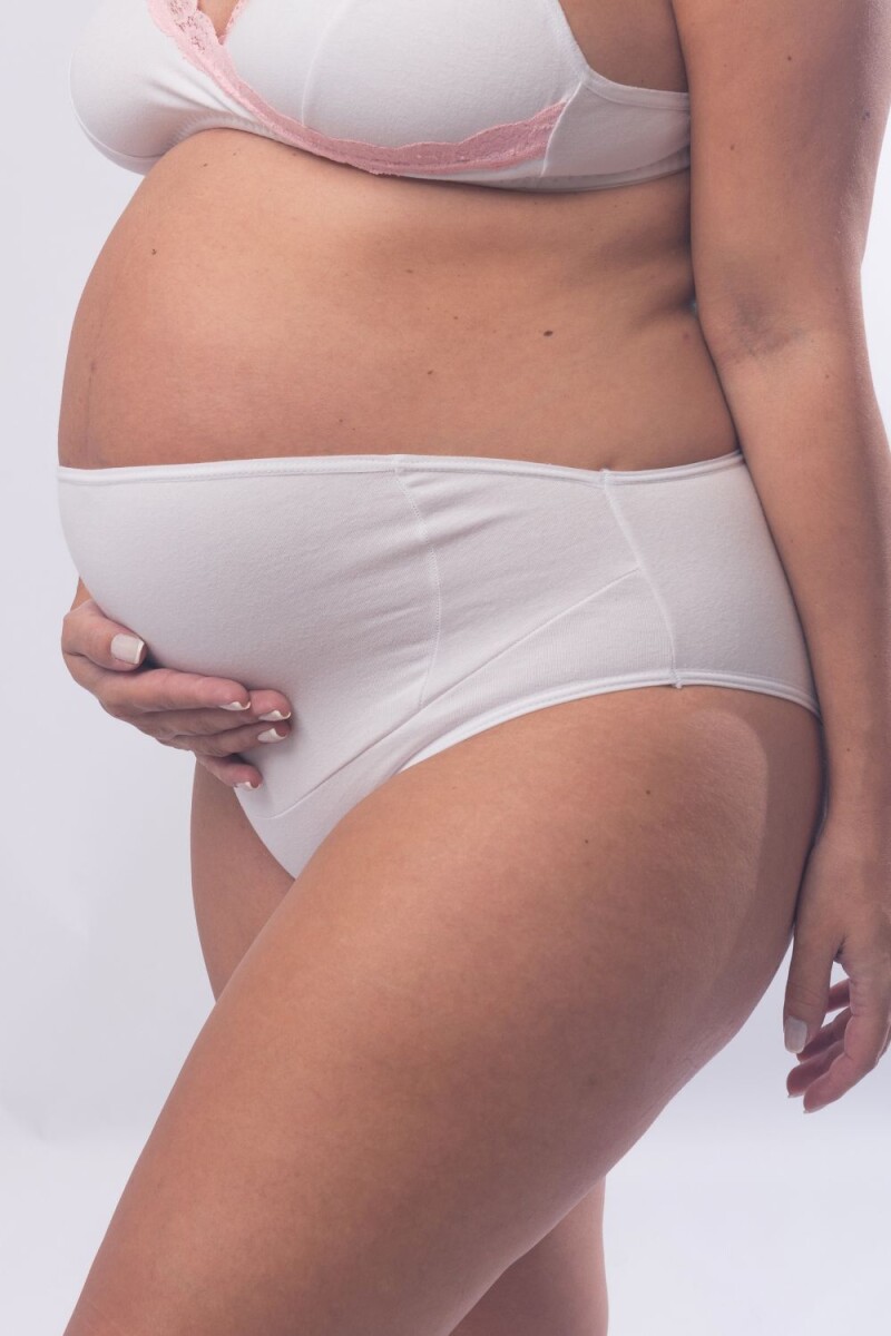 Bombacha Maternal Loana - Blanco 