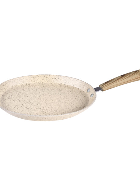 PANQUEQUERA ANTIADHERENTE INDUCCION BEIGE. 22X2CM PANQUEQUERA ANTIADHERENTE INDUCCION BEIGE. 22X2CM